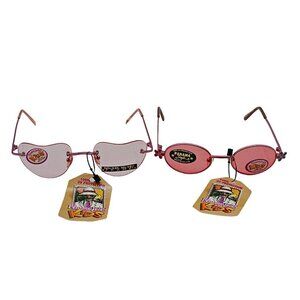 New Set 2 Panama Jack Kids Sunglasses 100% UV Protection Oval Heart Shape Frames